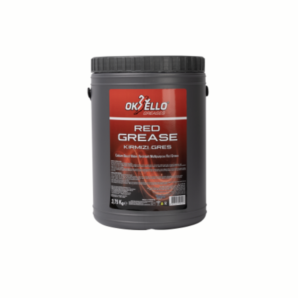 Oksello Kırmızı Gres 3,75 KG