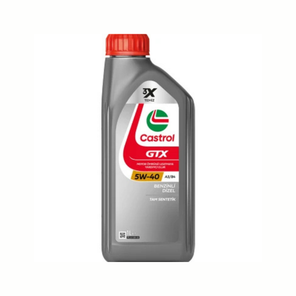 Castrol GTX 5W-40 A3/B4 Motor Yağı