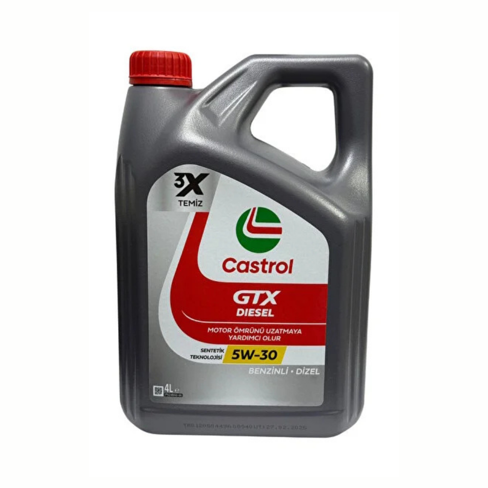 Castrol GTX Diesel 5W-30 Motor Yağı