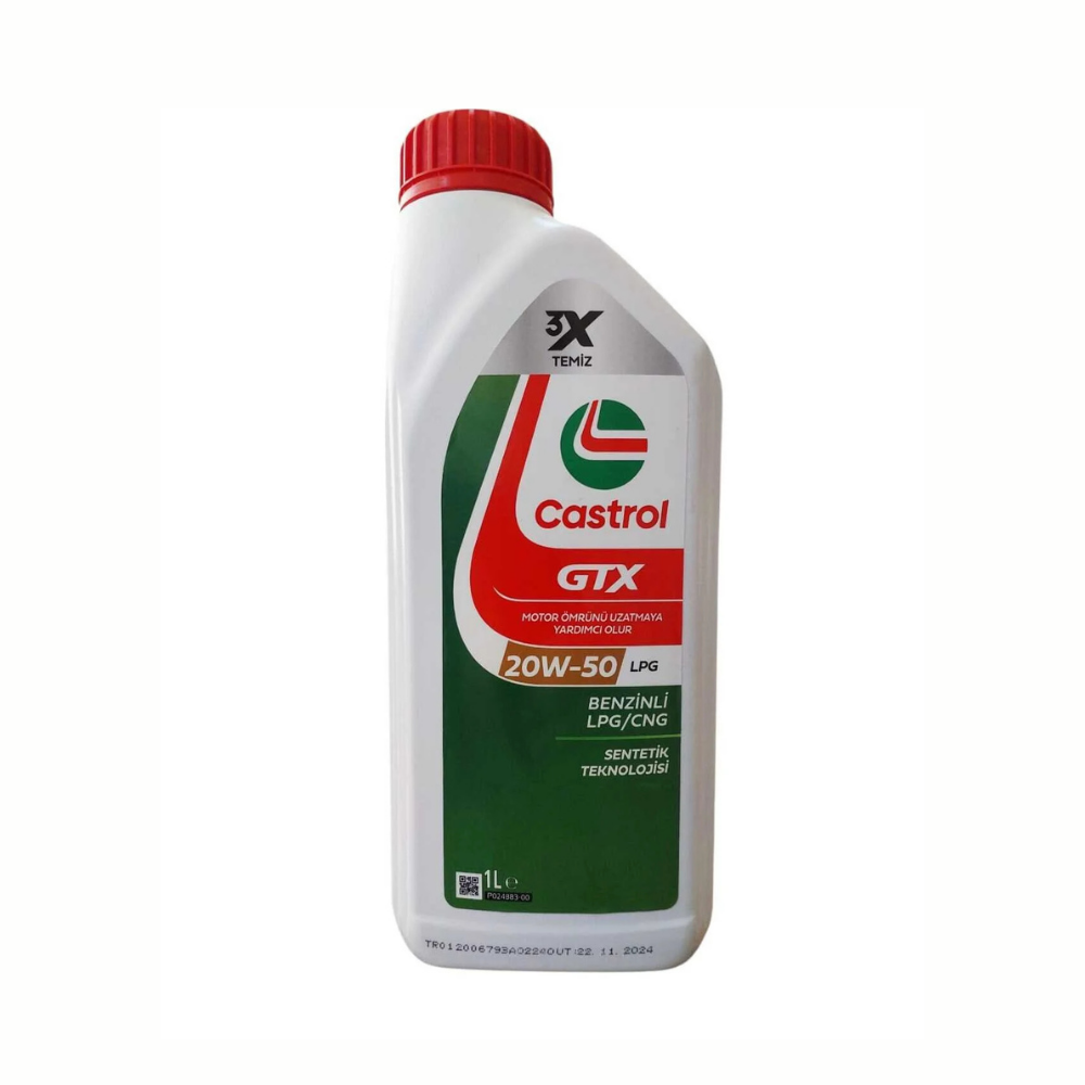 Castrol GTX LPG 20W-50 Motor Yağı