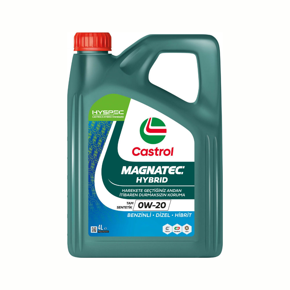 Castrol MAGNATEC Hybrid 0W-20 Motor Yağı 4LT