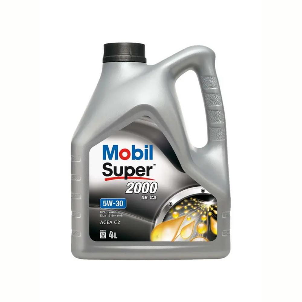 Mobil Super 2000 XE C2 5W-30 Motor Yağı 4LT