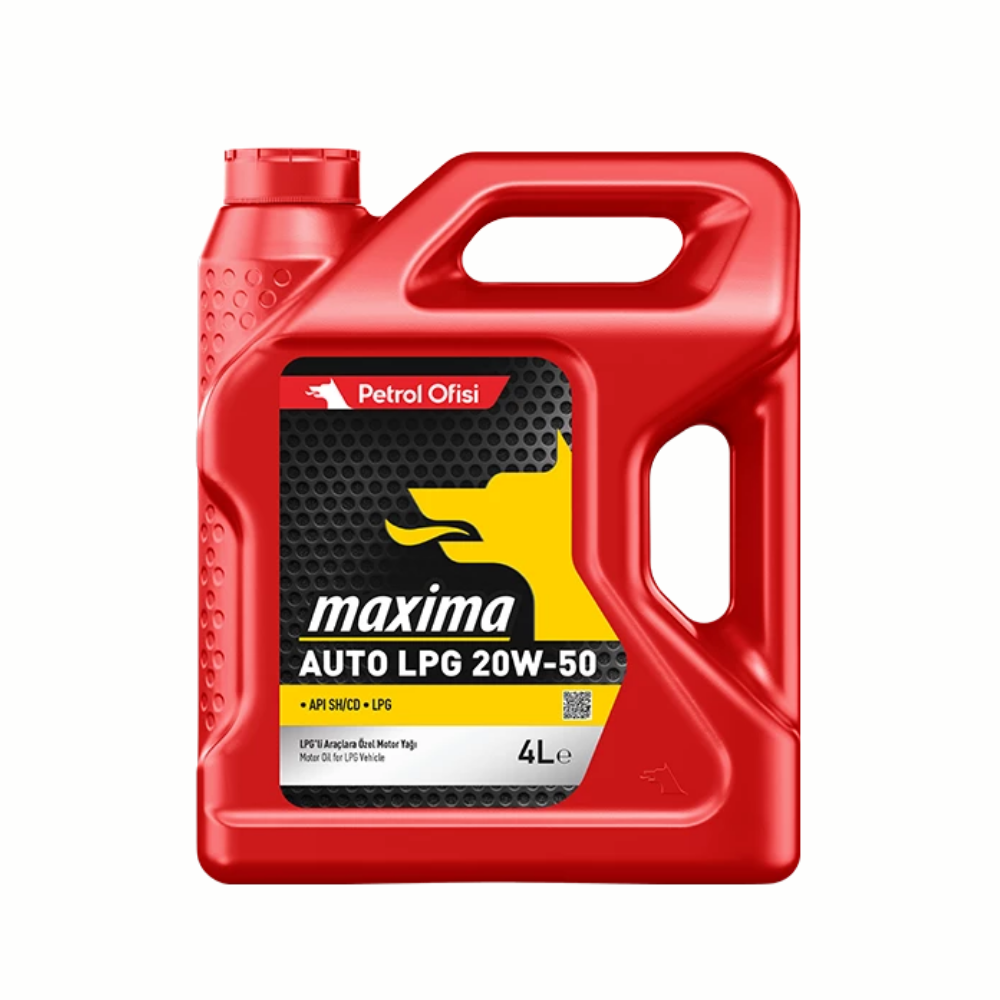 Petrol Ofisi Maxima Auto LPG 20W-50 Motor Yağı