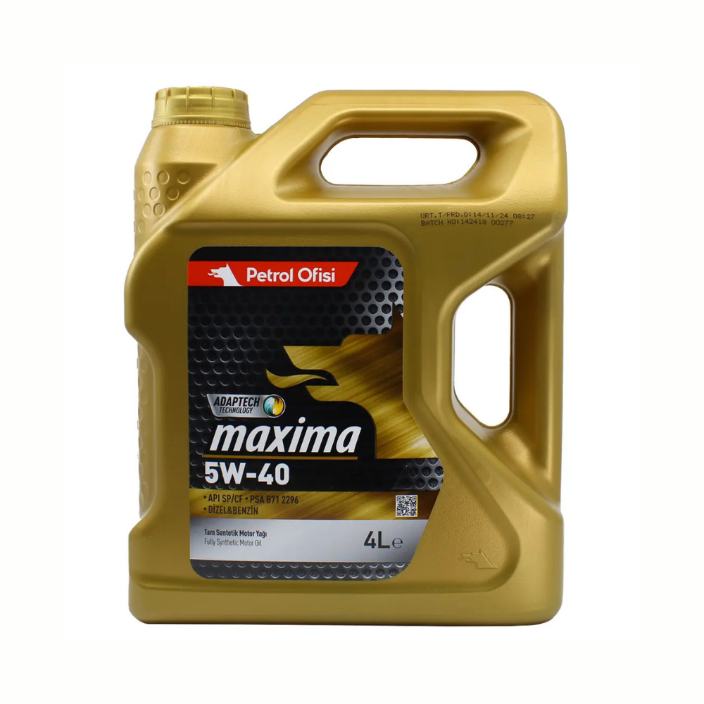 Petrol Ofisi Maxima 5W-40 Motor Yağı