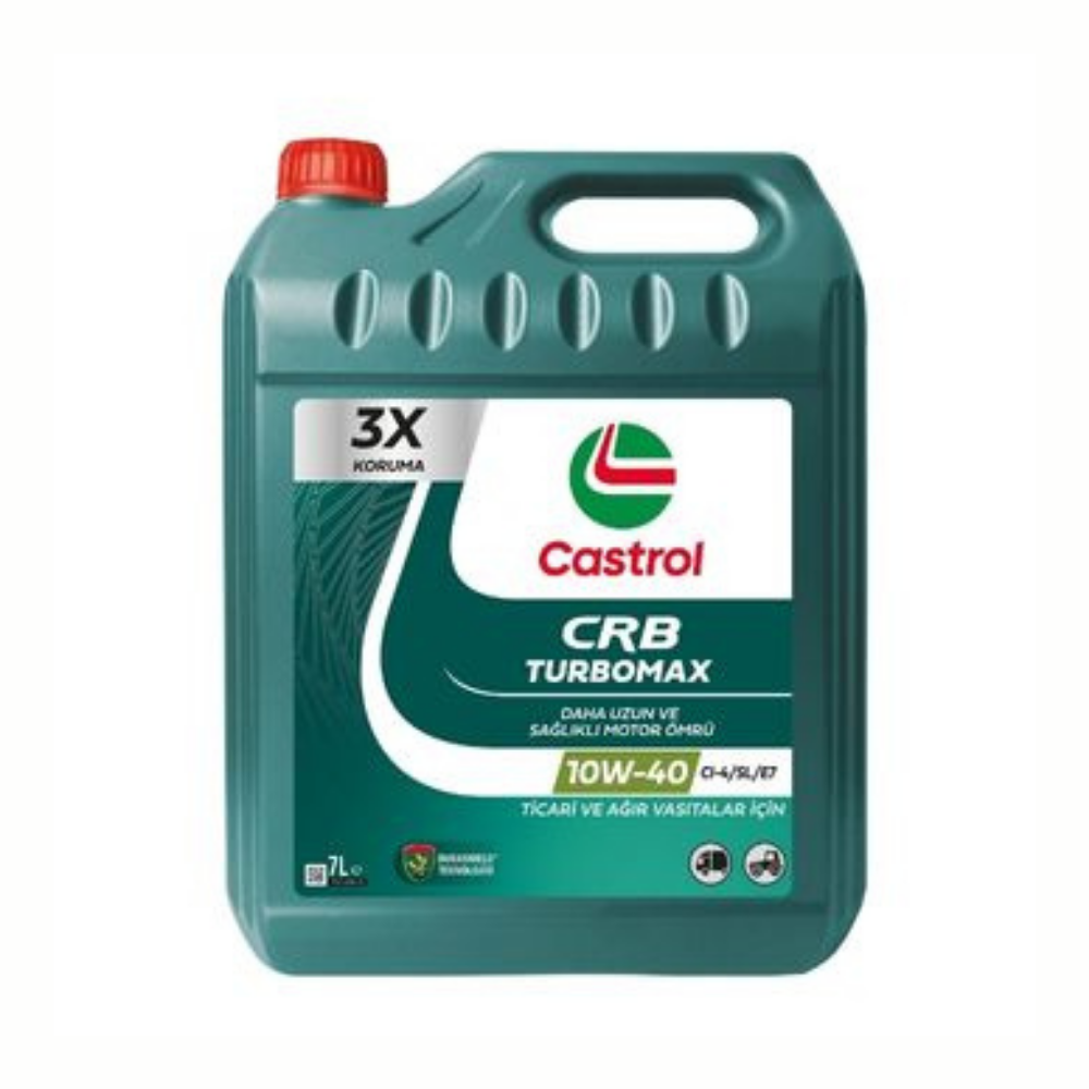 CRB TURBOMAX 10W-40 CI-4/SL/E7 Motor Yağı 7LT